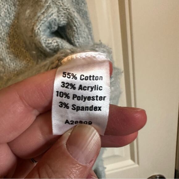 Appleseeds women’s cardigan petite‎ medium blue - Picture 4 of 7